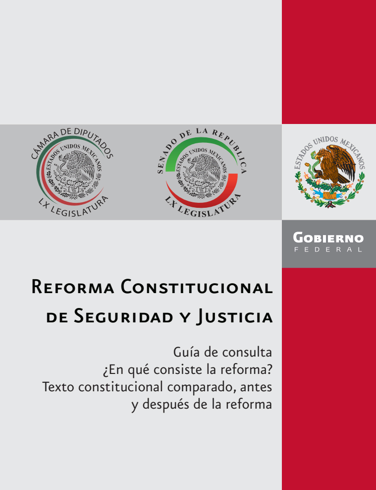 Reforma Constitucional en Seguridad y Justicia