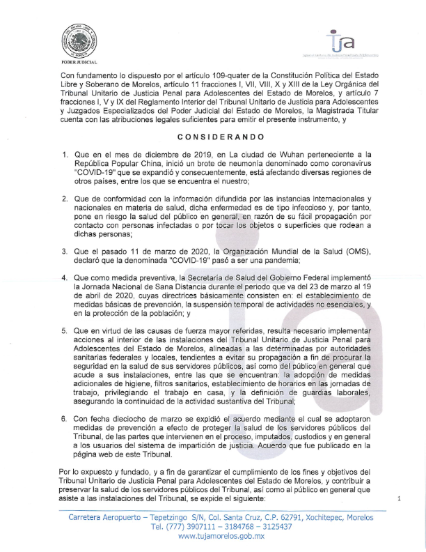 Protocolo de Seguridad Sanitaria